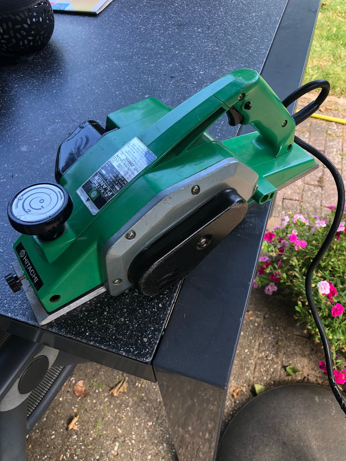 Hitachi schaafmachine f-30a, Ophalen of Verzenden, Gebruikt, Elektrisch
