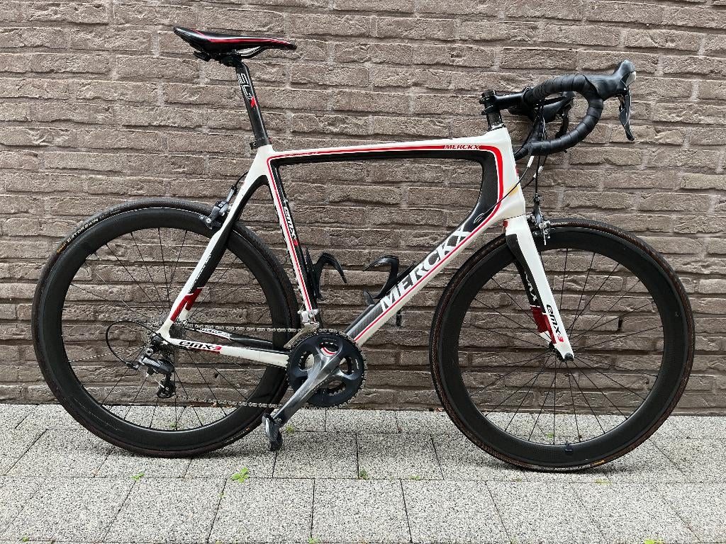 Eddy Merckx EMX3 - Carbon / Maat L, Fietsen en Brommers, Overige merken, Gebruikt, 26 inch, Velgrem