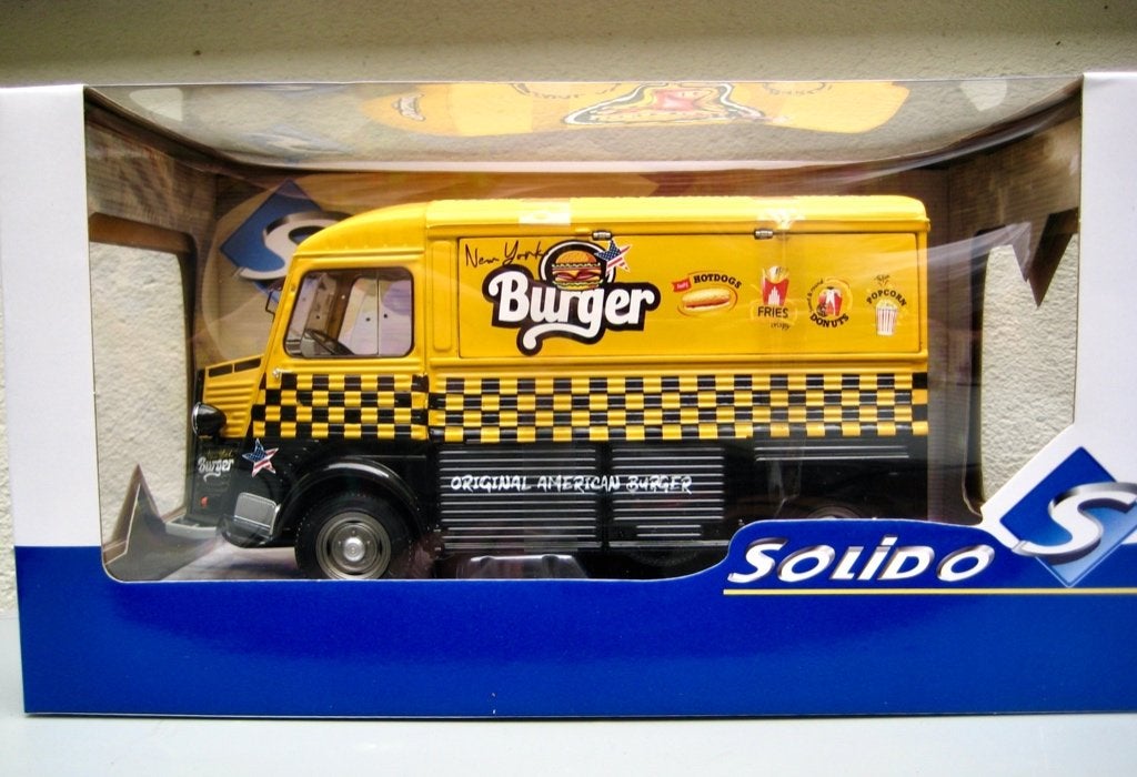 Citroen HY New York city Burger Solido 1:18, Hobby en Vrije tijd, Ophalen of Verzenden, Nieuw, Auto, Solido