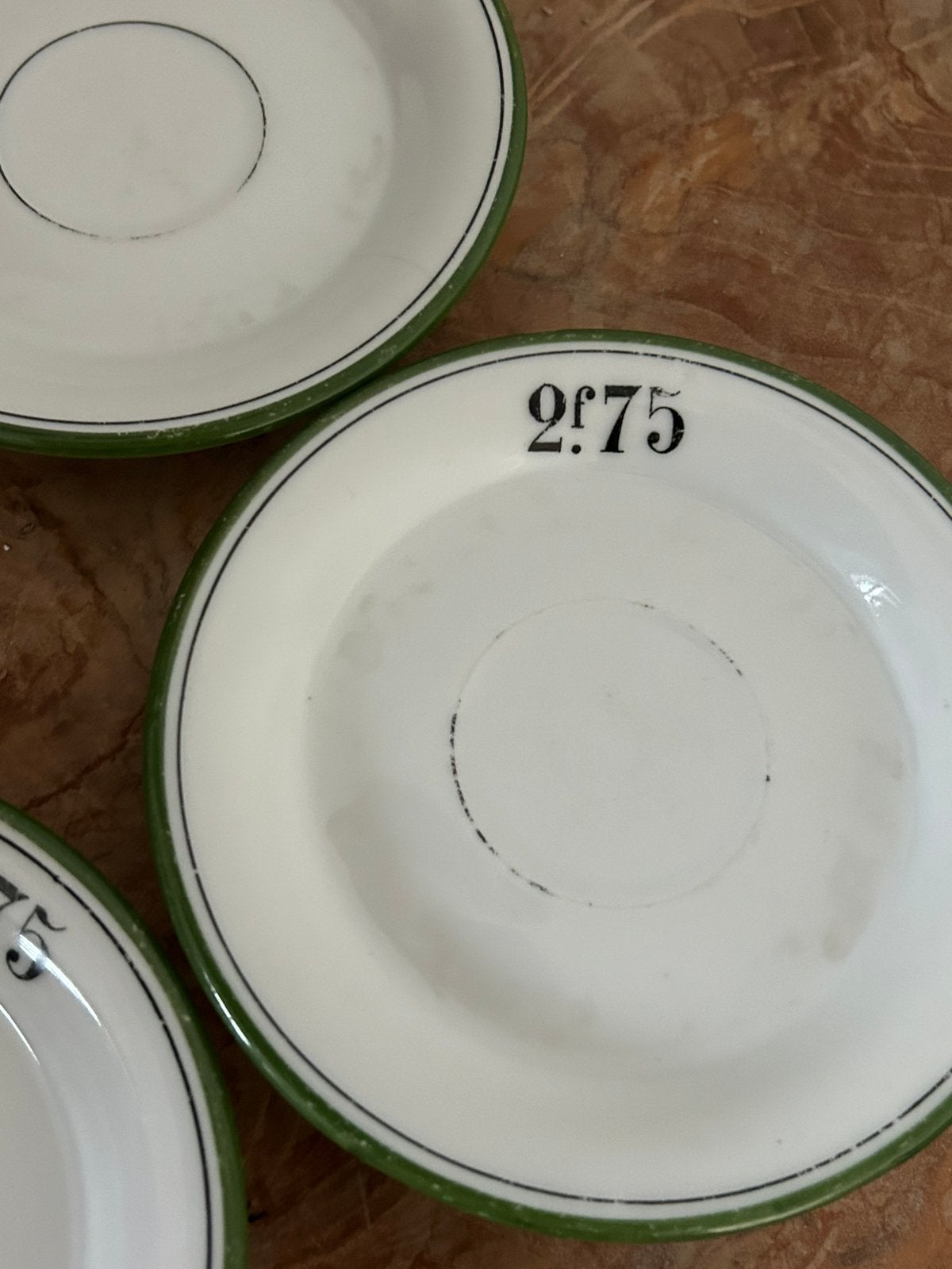 Frans bistro schaaltje jaren 20, Ophalen of Verzenden