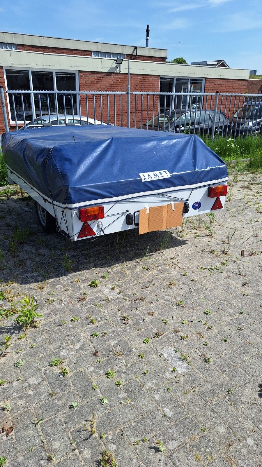 JAMET Vouwwagen, Ophalen