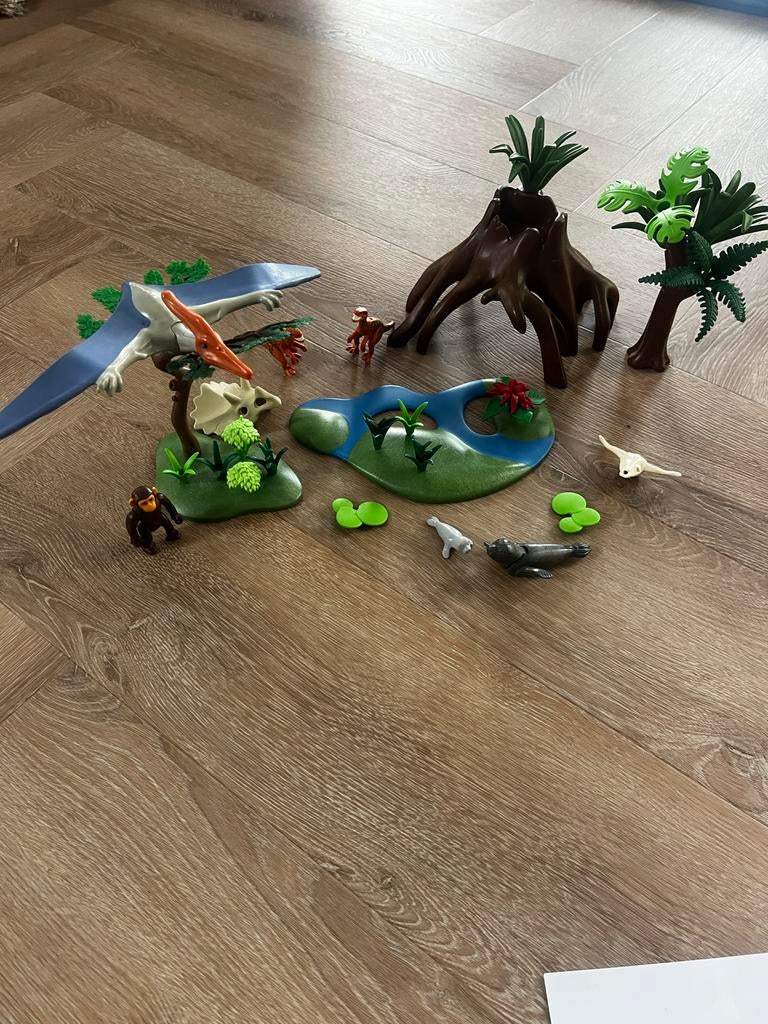 Playmobil 4173 Pteranodon met extra's (mist pootje), Ophalen of Verzenden