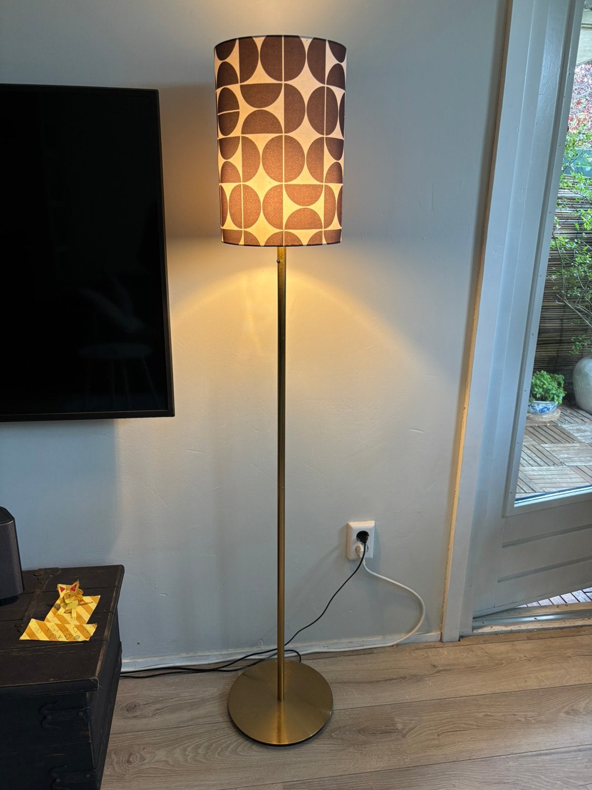 Staande vloerlamp 1,62 hoog, Ophalen, Zo goed als nieuw, 150 tot 200 cm