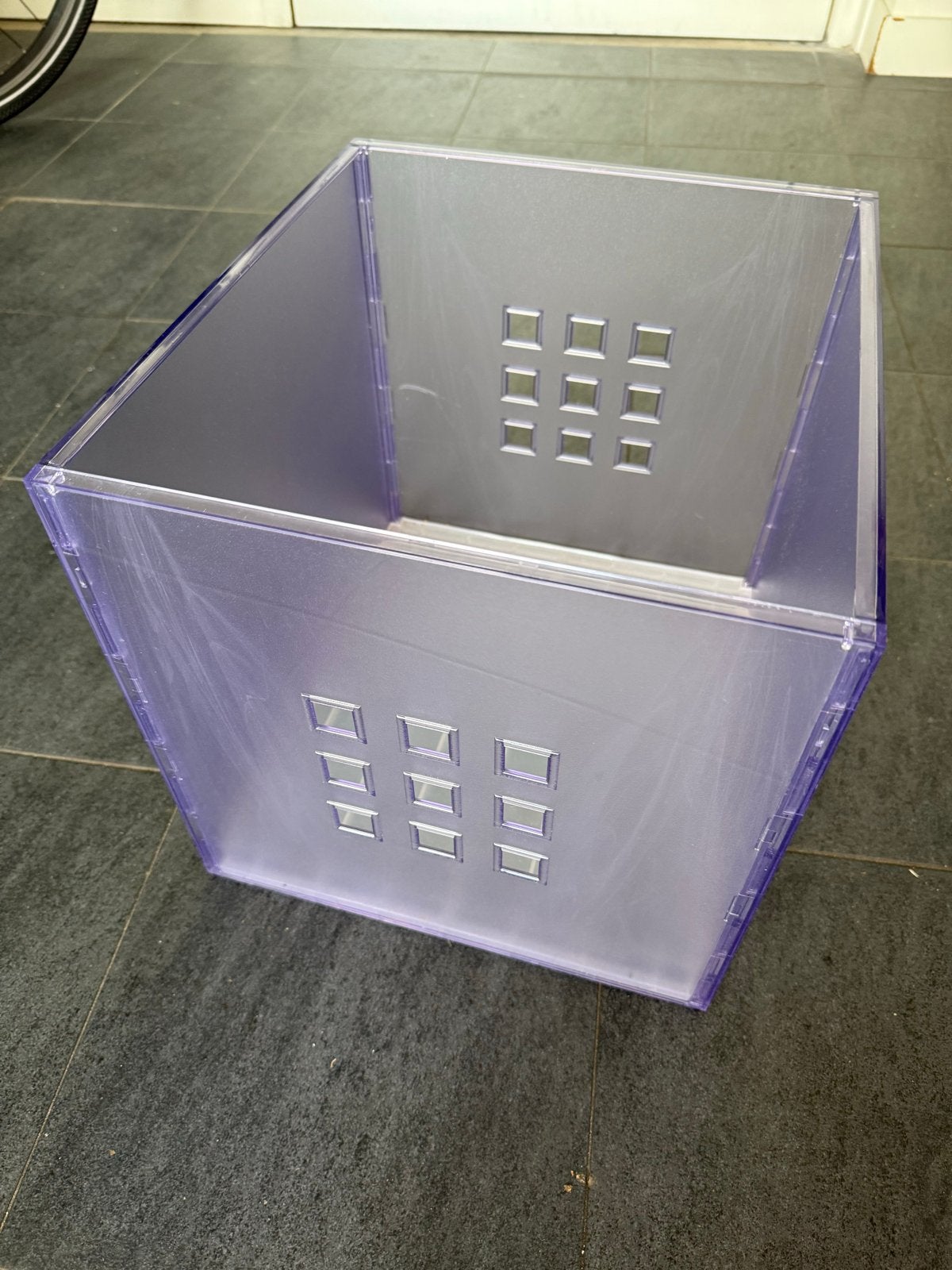 5x IKEA Lekman opbergbakken - Transparant, Ophalen, Gebruikt, Minder dan 50 cm, 5 – 50