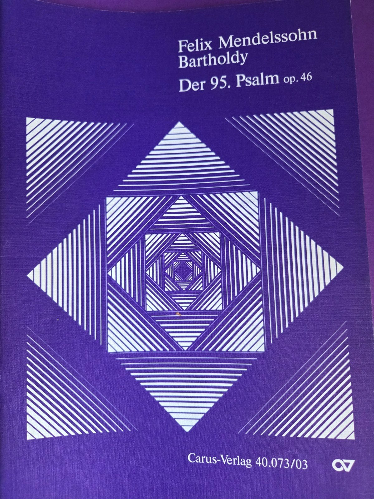 Mendelssohn: Der 95. Psalm op. 46 - Koor en Orkest, Muziek en Instrumenten, Klassiek, Ophalen of Verzenden, Zo goed als nieuw