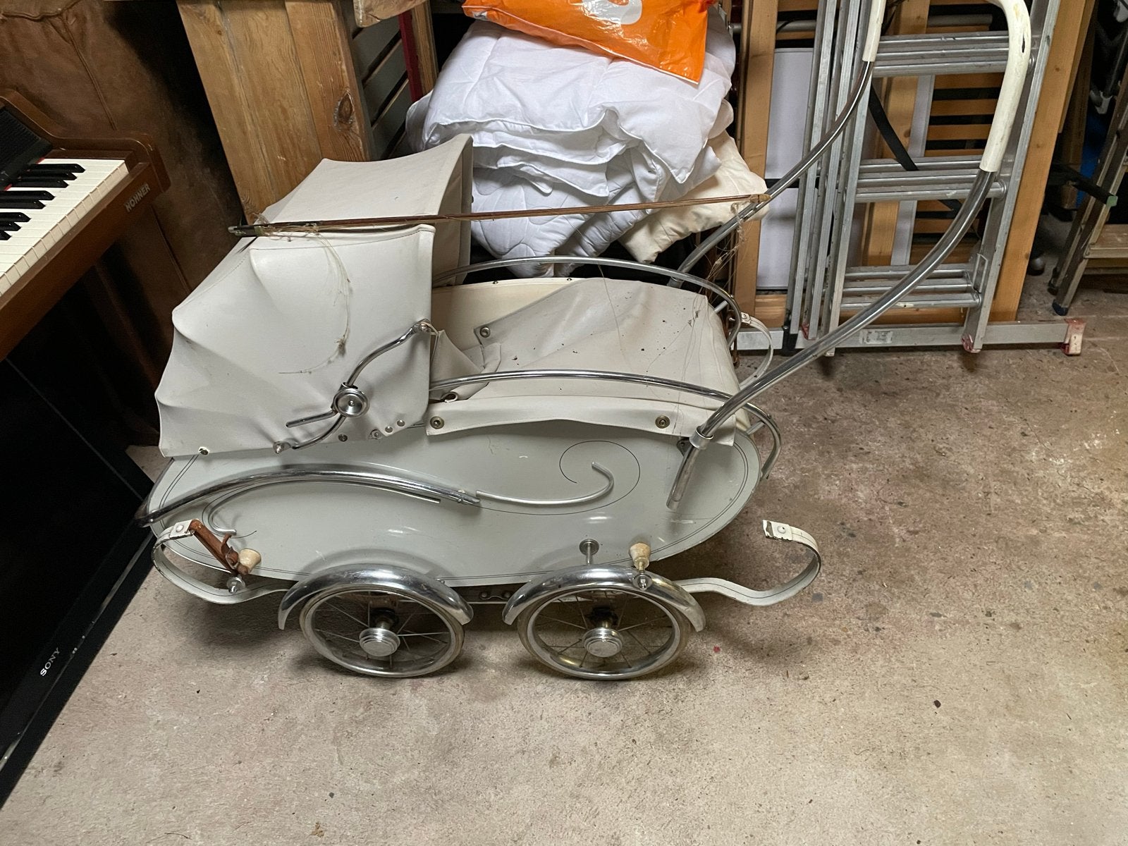 Retro Jaren '60 Wandelwagen - Vintage Stijl, Ophalen, Gebruikt, Kinderwagen, Overige merken