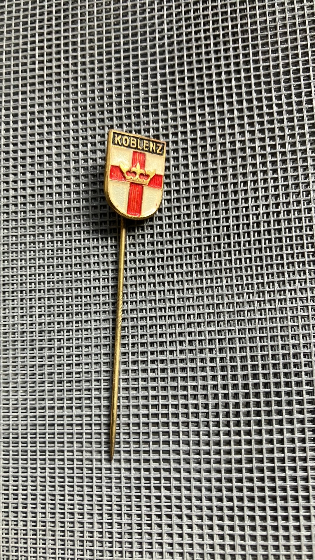 Speldje Koblenz, Verzamelen, Speldjes, Pins en Buttons, Verzenden, Gebruikt, Stad of Land, Speldje of Pin