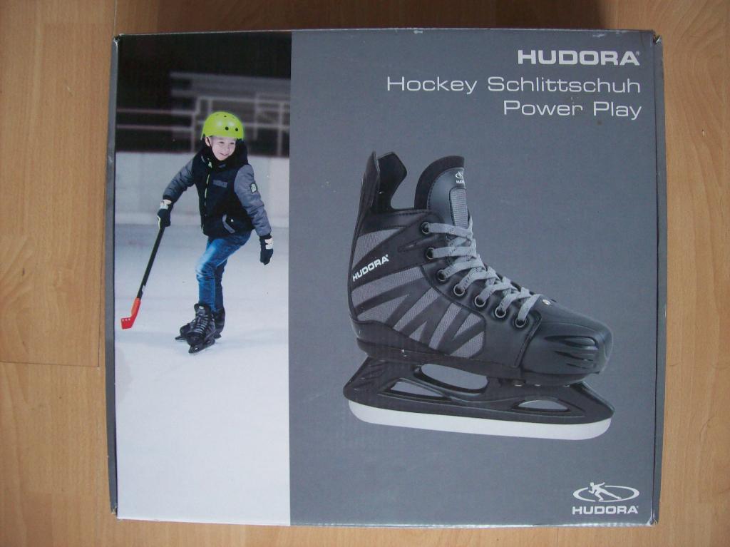 HUDORA Power Play verstelb. ijshockey schaatsen 28-31 nieuw, Ophalen of Verzenden, Nieuw, IJshockeyschaatsen, Overige merken