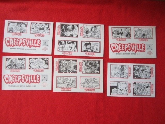 Collector's Cards Wildcats Daemonite, Creepsville, Achilleos, Ophalen of Verzenden, Zo goed als nieuw, Foto of Kaart