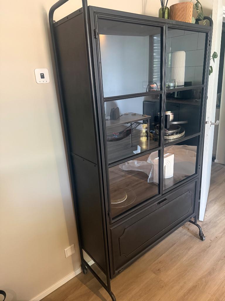 Servieskast, Huis en Inrichting, Kasten | Buffetkasten, Gebruikt, 150 tot 200 cm, 50 tot 100 cm, 25 tot 50 cm, Met deur(en), Met klep(pen)