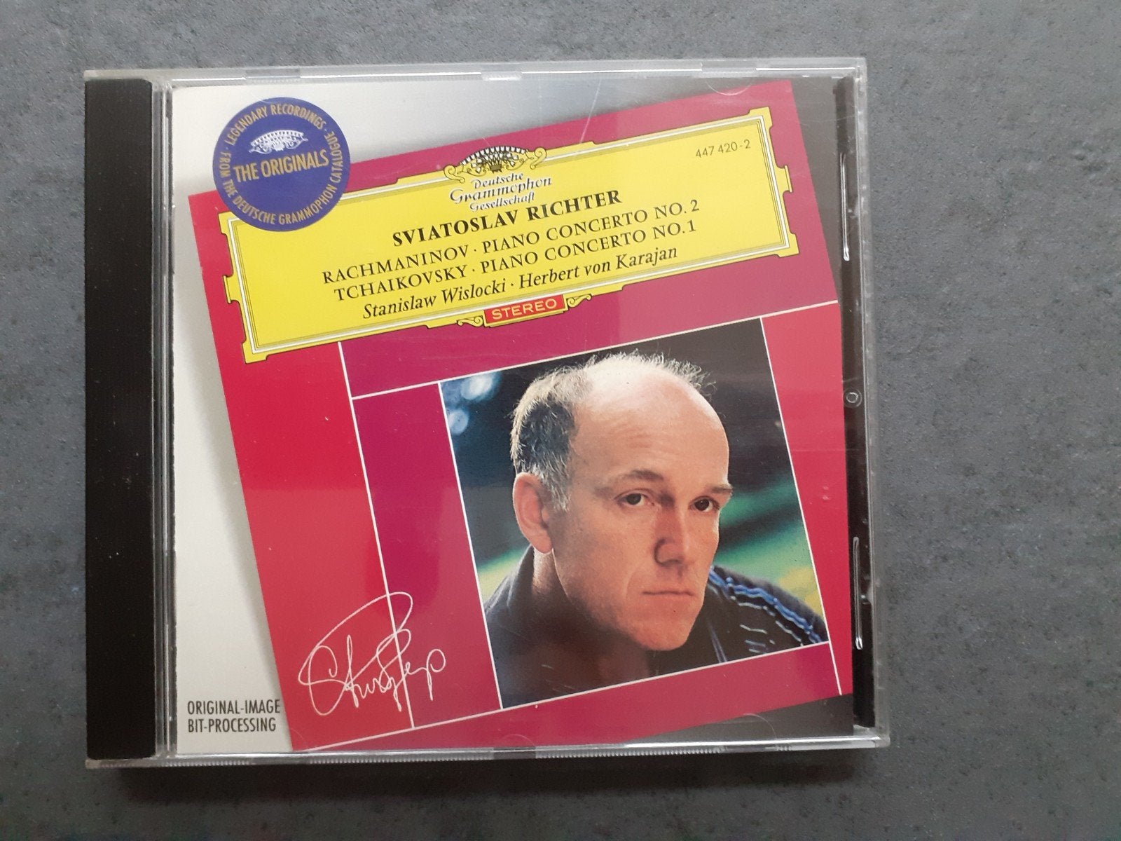Rachmaninov, Tchaikovsky met Sviatoslav Richter, Ophalen of Verzenden, Romantiek, Gebruikt, Orkest of Ballet