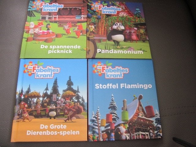 4 prachtige boeken van De Fabeltjeskrant/gebaseerd op tv-ser, Fictie algemeen, Jongen of Meisje, Nieuw, Diverse auteurs