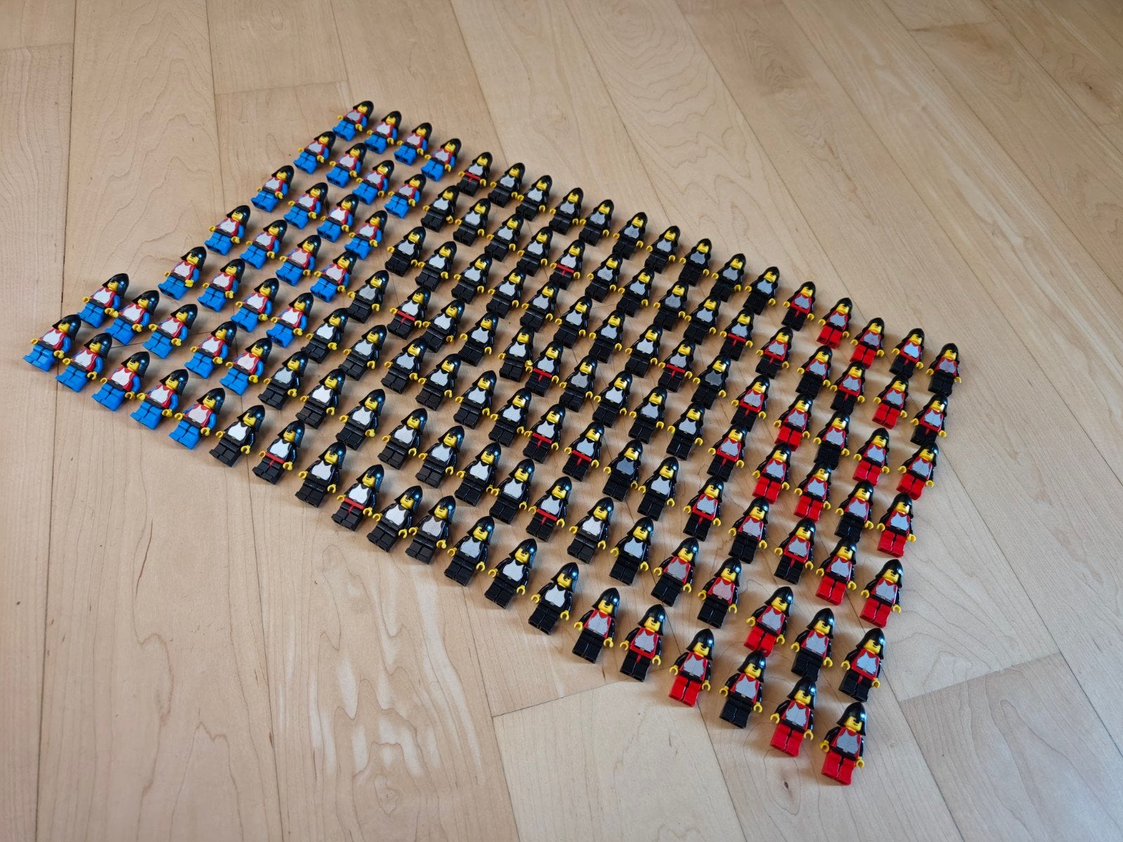 Lego Vintage Kasteel Ridders - Grote Collectie, Ophalen of Verzenden, Gebruikt