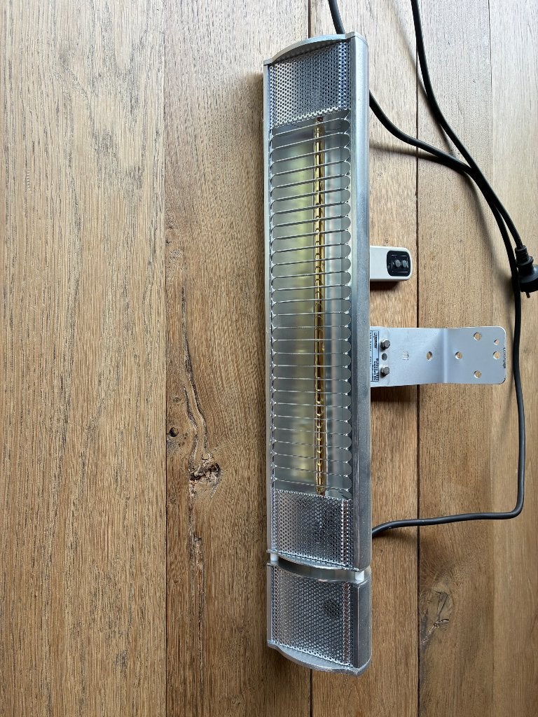 Terras heater Eurom Golden1800, Plafond, Draaibaar, Zo goed als nieuw, Ophalen