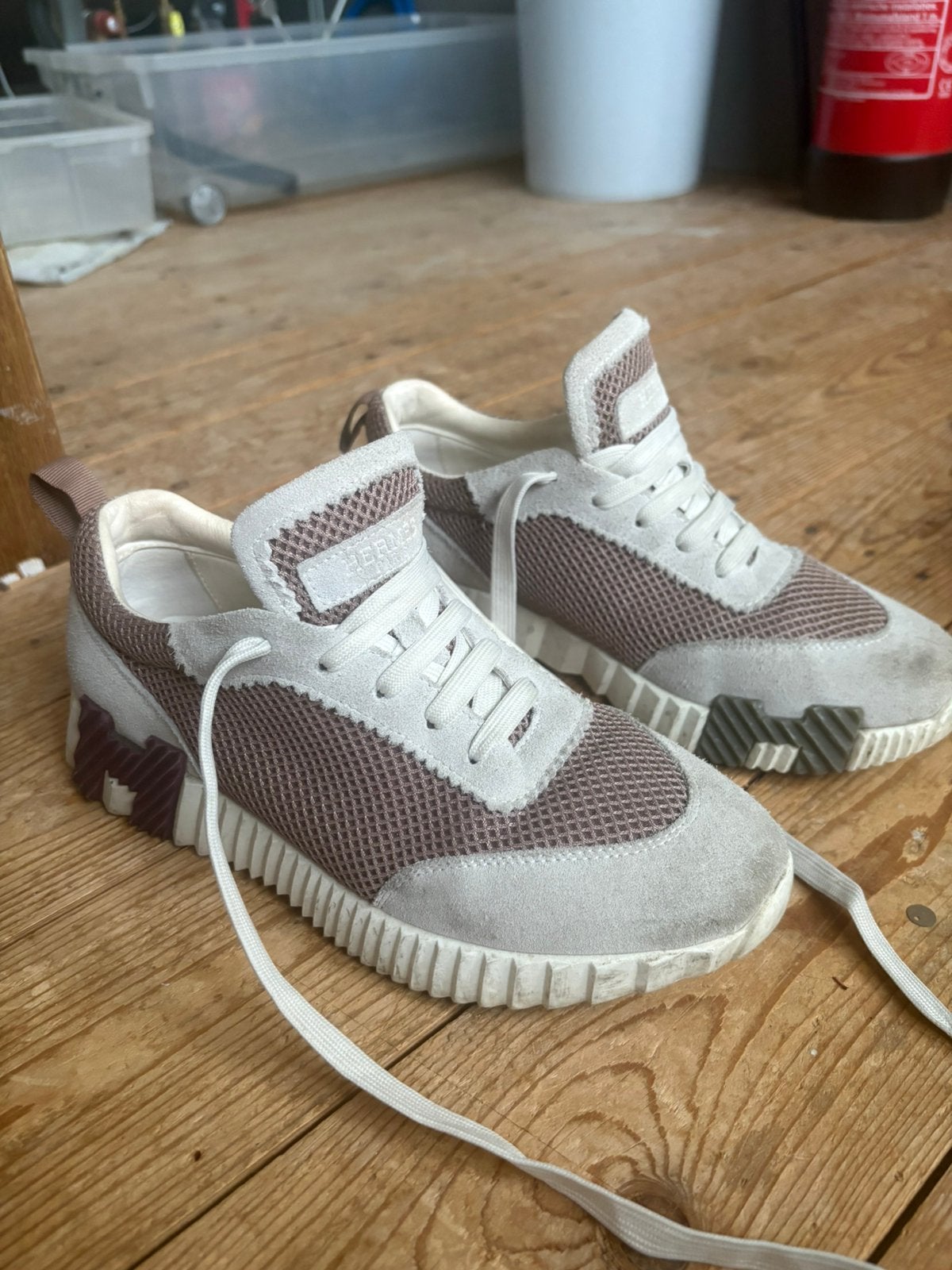 Hermes sneakers, Ophalen of Verzenden, Gedragen, Sneakers of Gympen