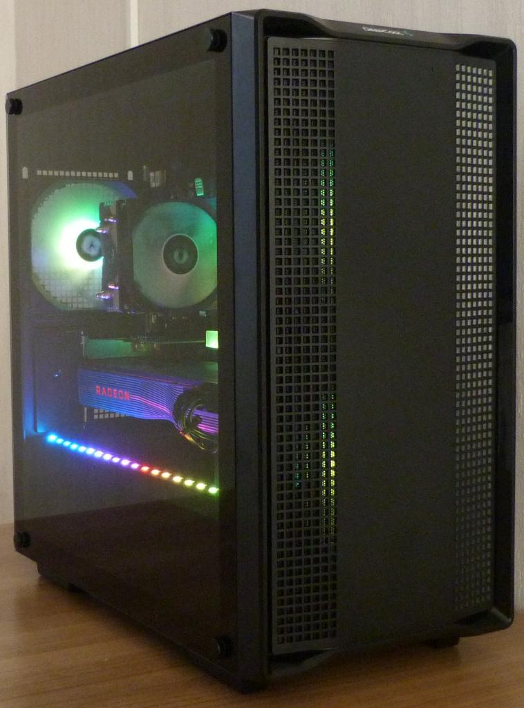 Game PC | Ryzen 5500/16GB/RX 5700 XT/SSD/HDD/Office/WiFi/W11, Computers en Software, Desktop Pc's, Virtual Reality, Zo goed als nieuw