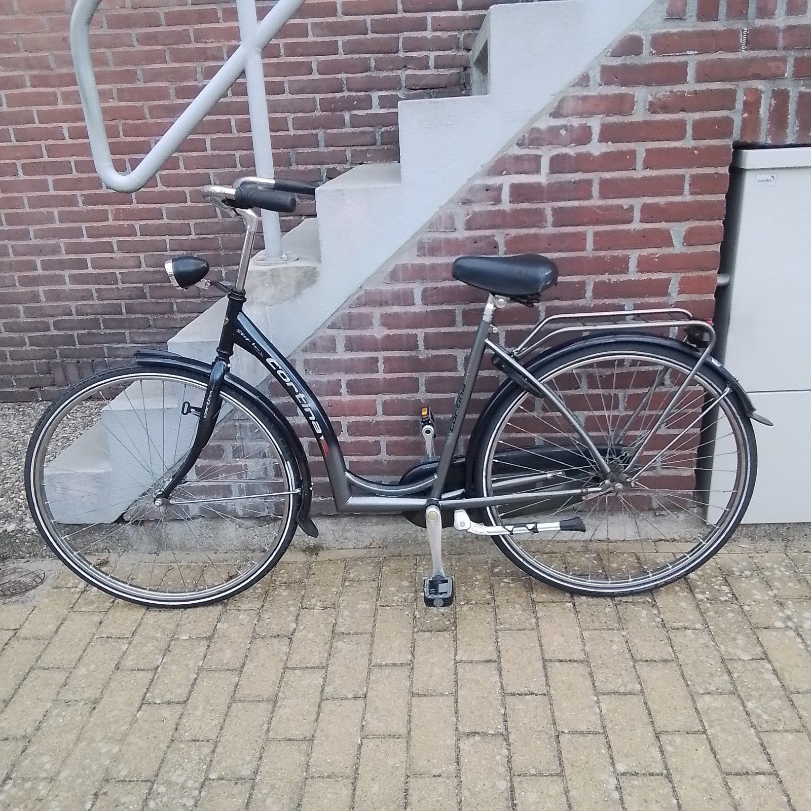Cortina dames fiets 28 inch met terug trap rem,, 50 tot 53 cm, Ophalen of Verzenden, Zo goed als nieuw