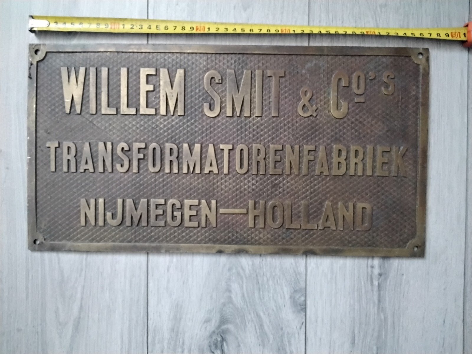 Motorplaat Werfplaat, Ophalen of Verzenden