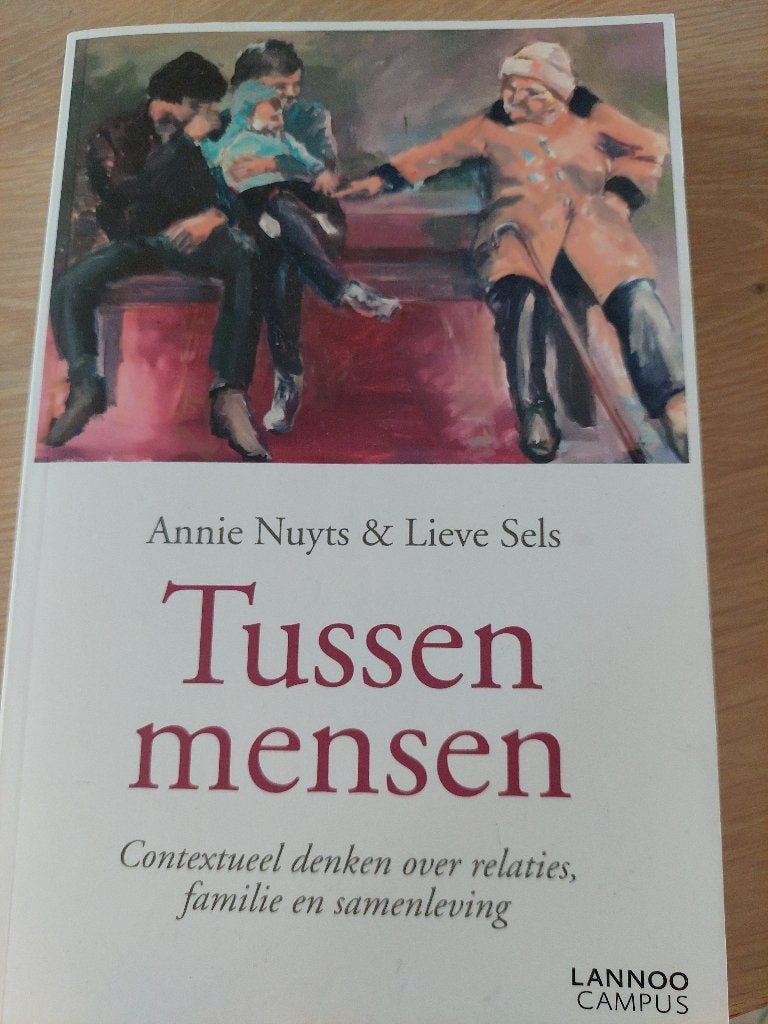 Tussen mensen, Sociale psychologie, Ophalen of Verzenden, Zo goed als nieuw, Annie Nuyts en Lieve Sels