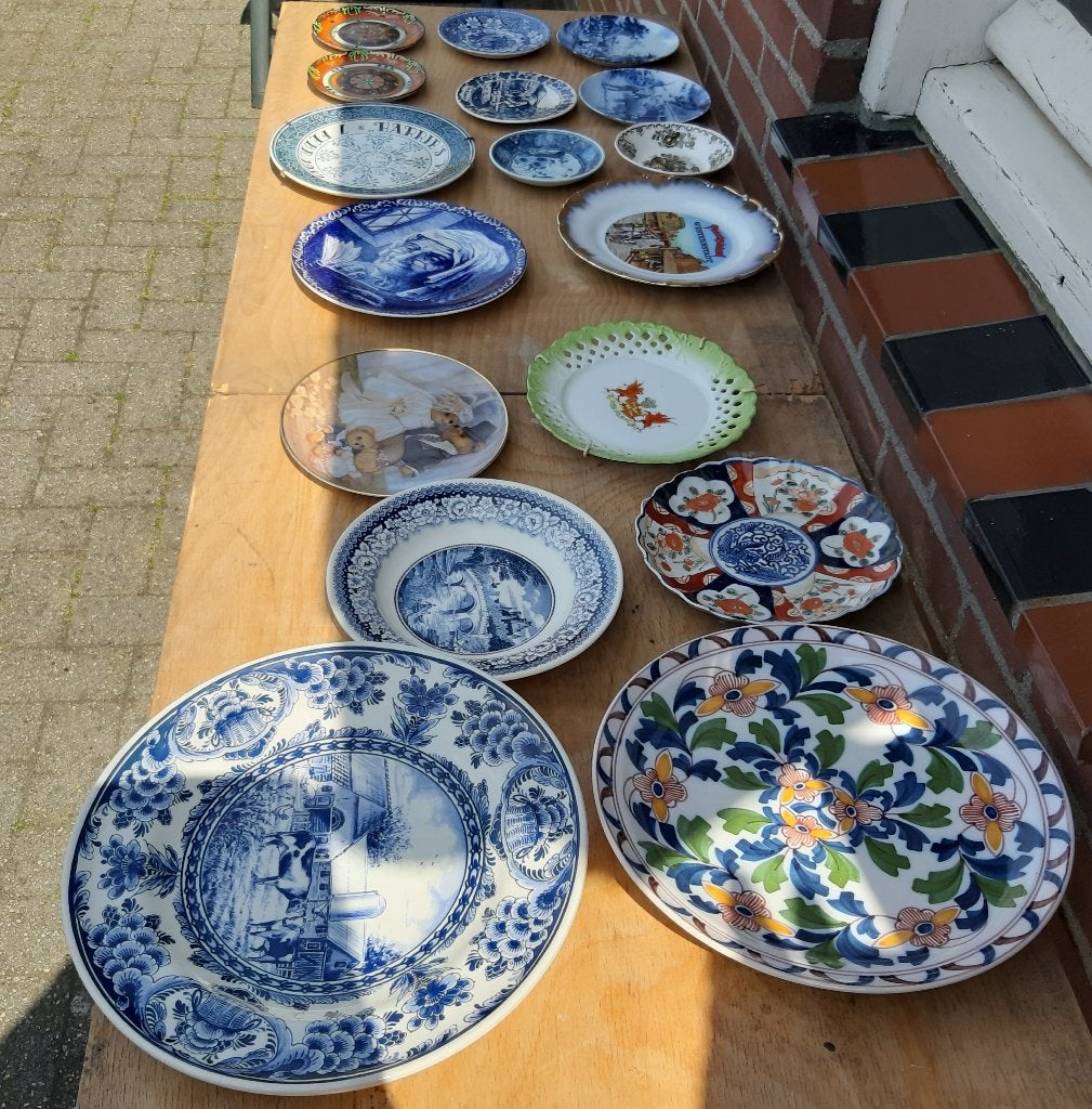 mooie wandborden, Antiek en Kunst, Curiosa en Brocante, Ophalen
