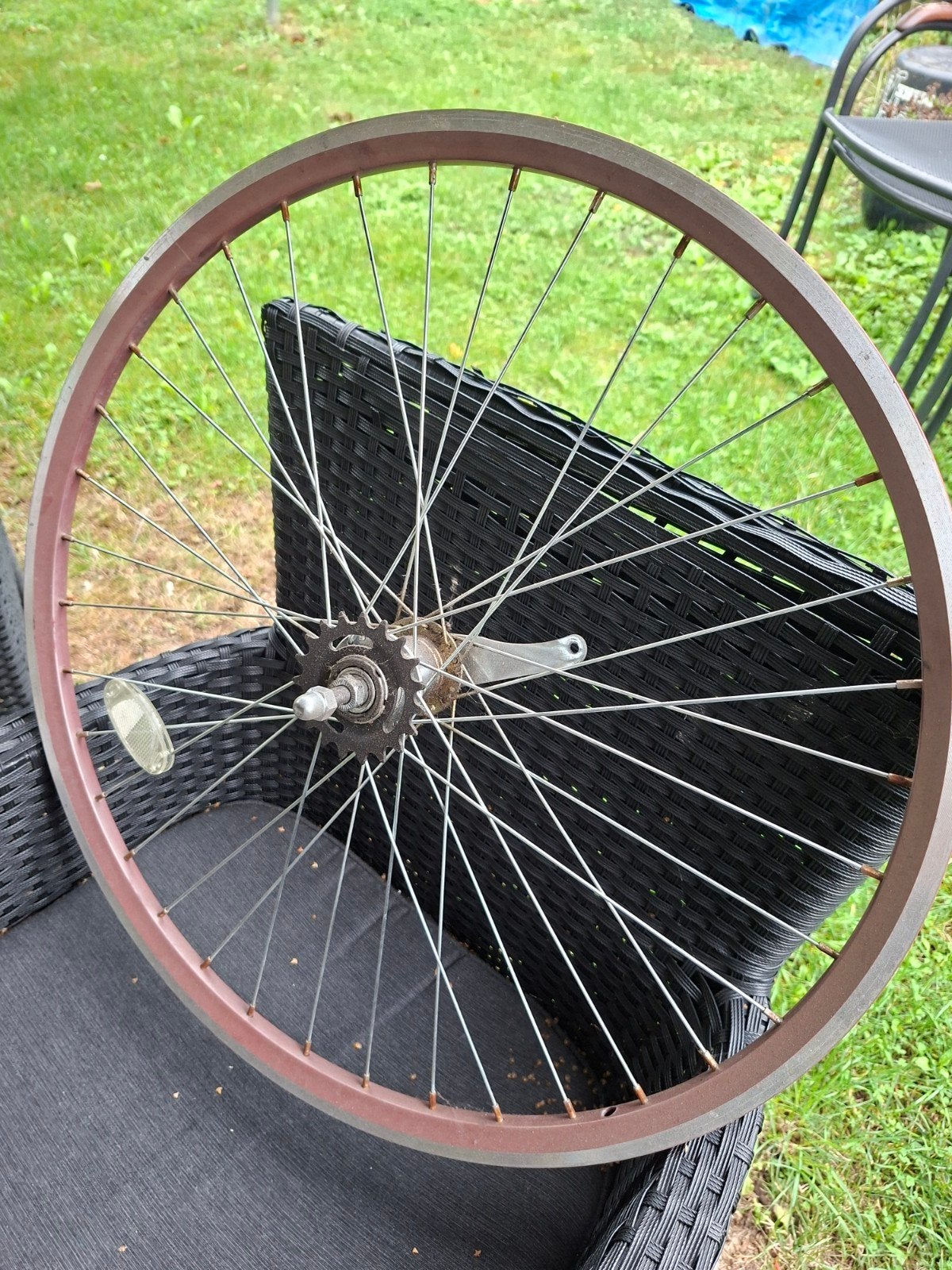 set wielen 24 inch, Ophalen