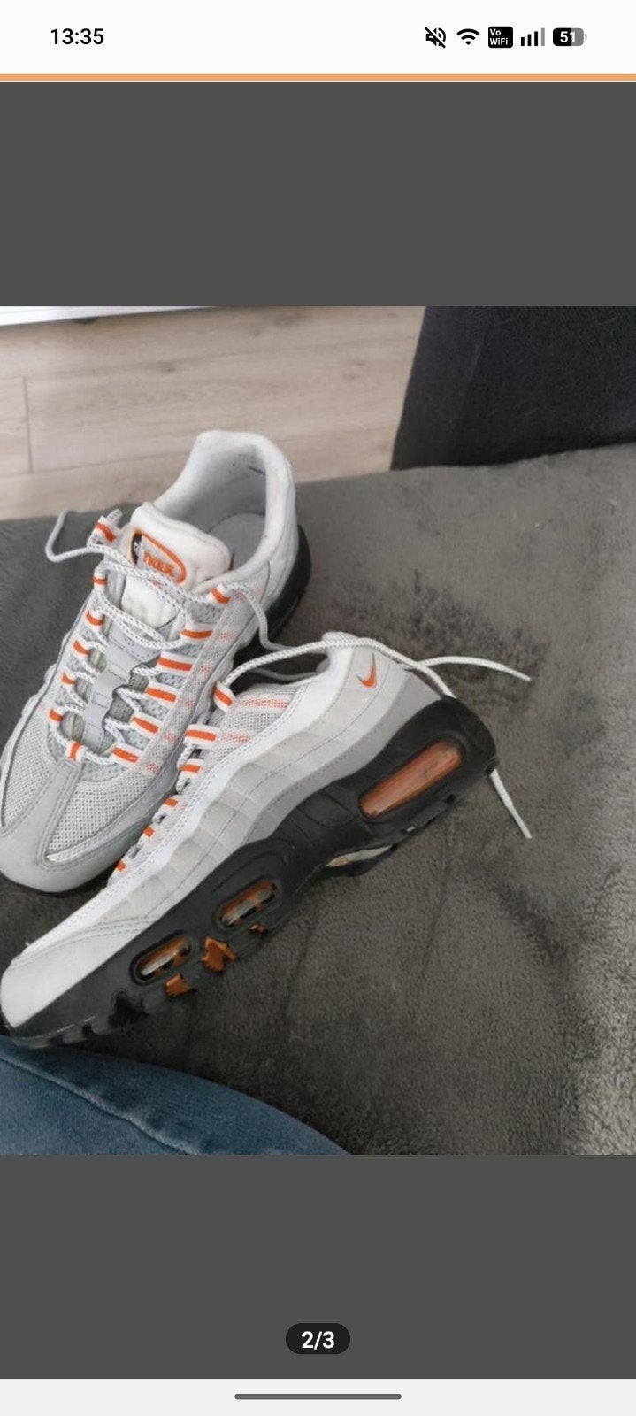 Nike Air Max 95 - Comfort en Stijl, Kleding | Dames, Schoenen, Nike, Ophalen of Verzenden, Sneakers of Gympen, Grijs