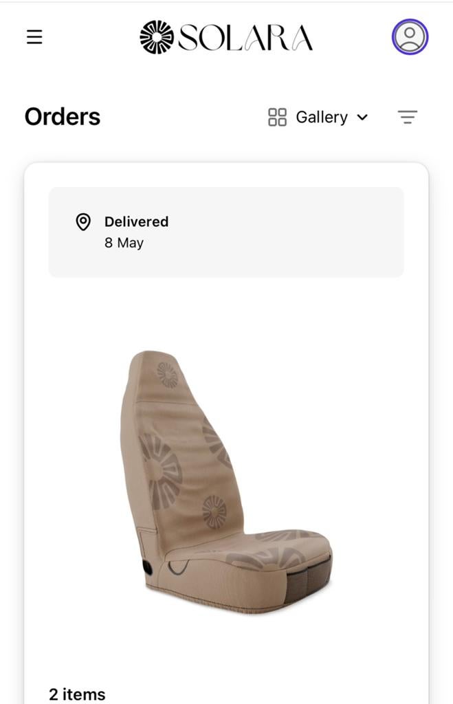 Hoezen voor auto stoel Camper Surf look, Ophalen of Verzenden, Nieuw