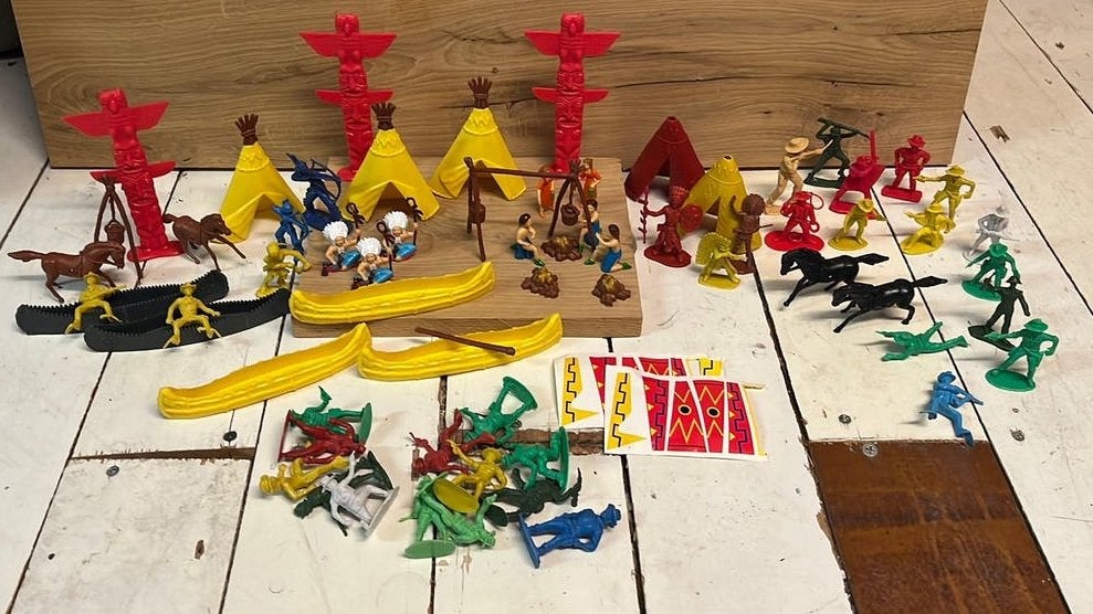 Cowboys & indianen speelgoedfiguren, Ophalen of Verzenden, Nieuw