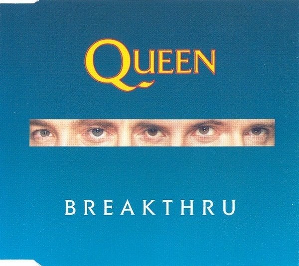 Queen ‎– Breakthru CD Maxisingle 1989 💿, Cd's en Dvd's, Cd Singles, Zo goed als nieuw, Rock en Metal, Verzenden