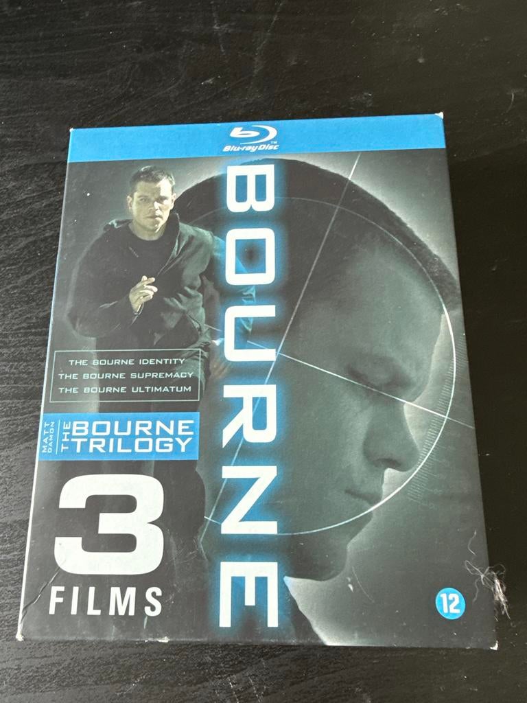 The Bourne Trilogie - 3 Films Blu-ray Boxset, Cd's en Dvd's, Blu-ray, Ophalen of Verzenden, Zo goed als nieuw, Actie, Boxset