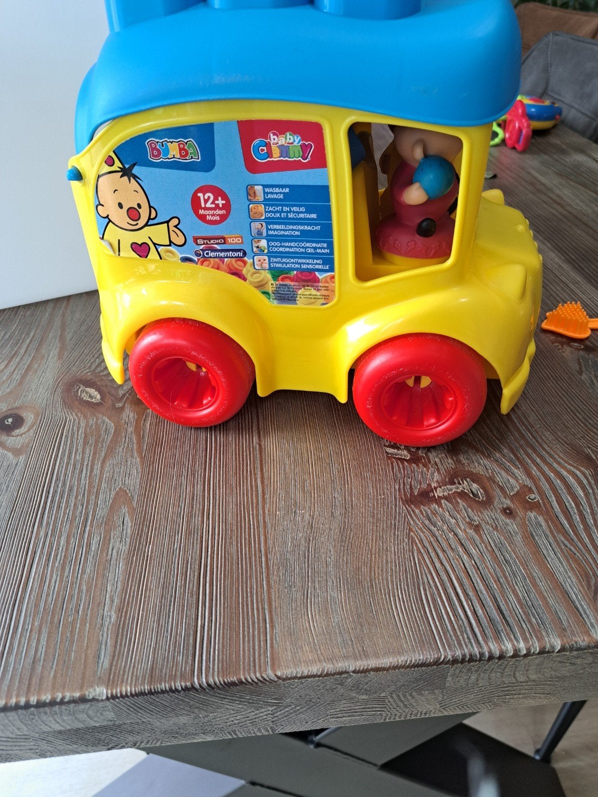 Bumba Baby Clementoni Schoolbus, Ophalen, Gebruikt, Auto, Met wieltjes