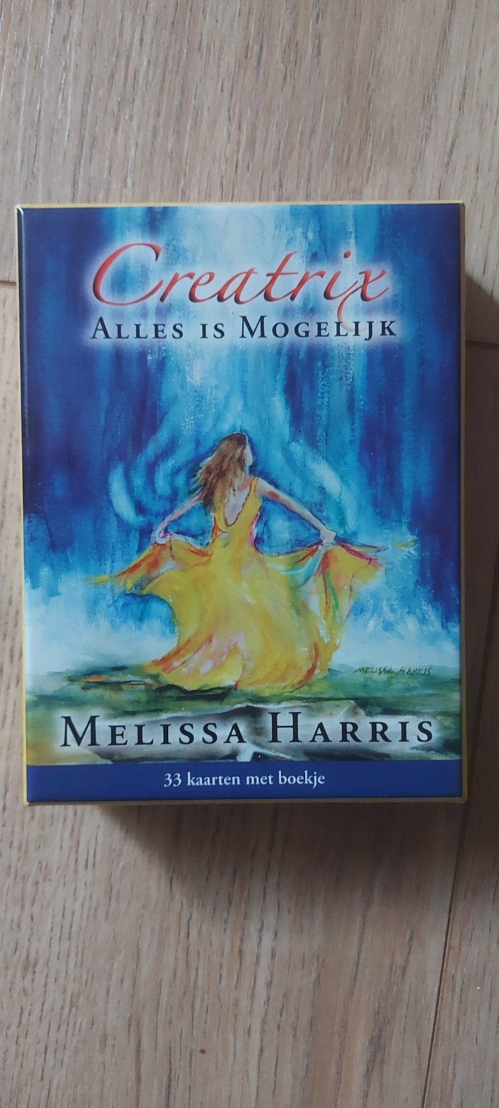 Creatrix Alles is Mogelijk - Melissa Harris Orakelkaarten, Tarot of Kaarten leggen, Ophalen of Verzenden, Zo goed als nieuw, Instructieboek