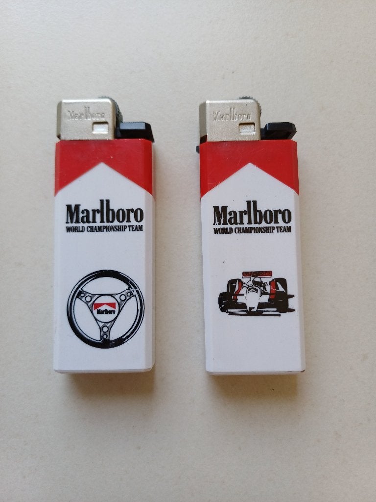 Marlboro aanstekers world championship team, Verzamelen, Ophalen of Verzenden, Gebruikt, Aansteker