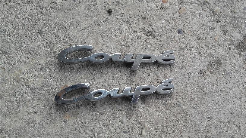 Set emblemen op de deuren Megane Coupe 2001, Ophalen of Verzenden