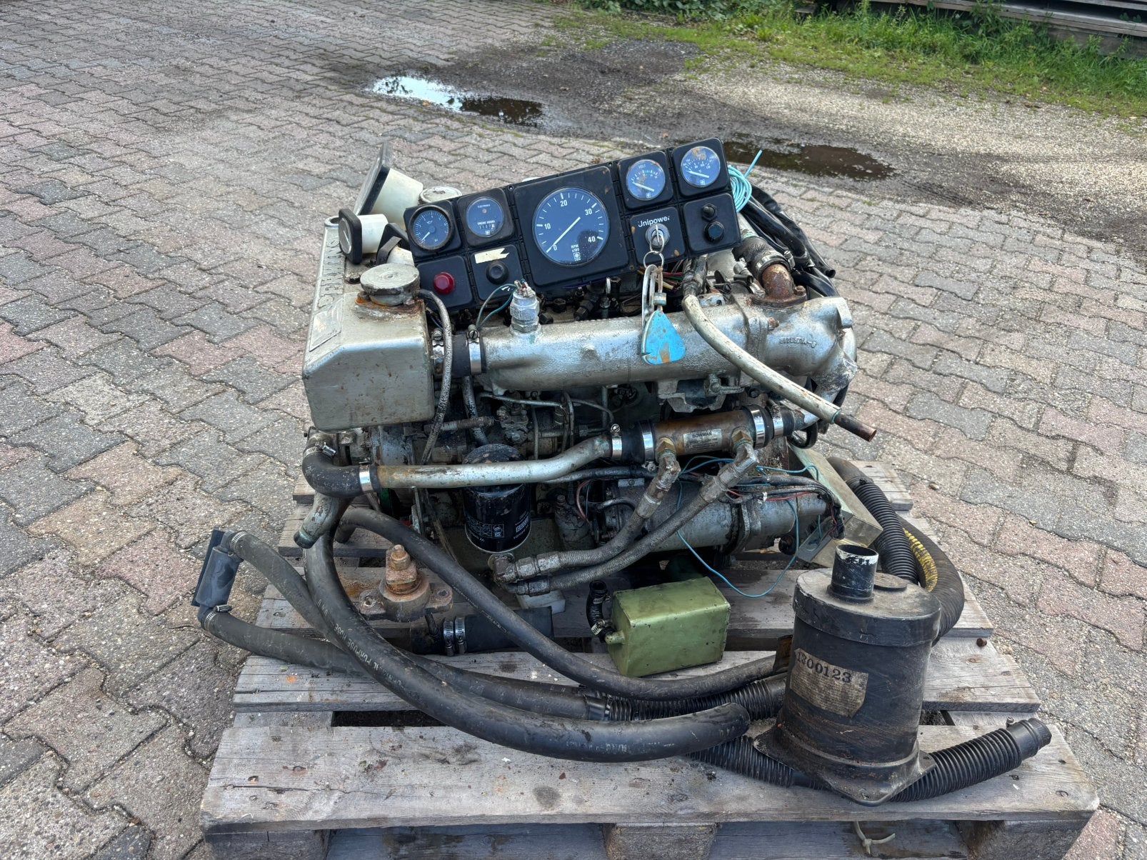 Perkins marine motor, Doe-het-zelf en Verbouw, Motoren, Ophalen, Gebruikt, Dieselmotor, 1800 rpm of meer
