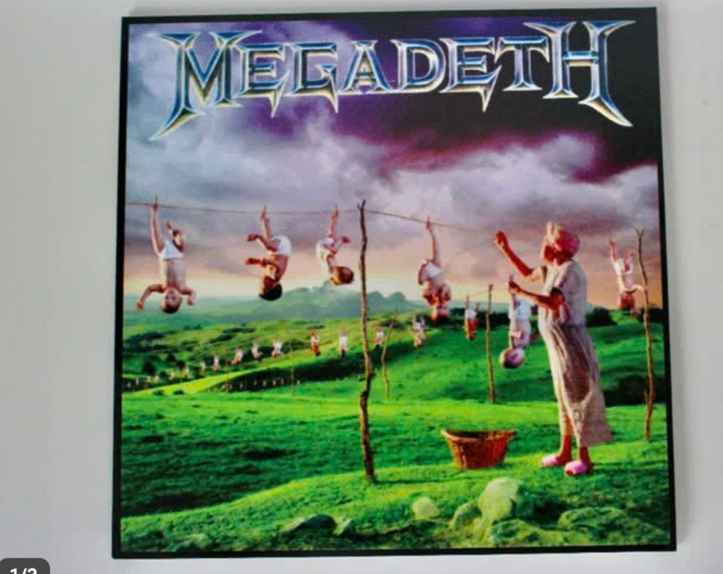 Megadeth Youthanasia LP, LP, Ophalen of Verzenden, Zo goed als nieuw, 12 inch