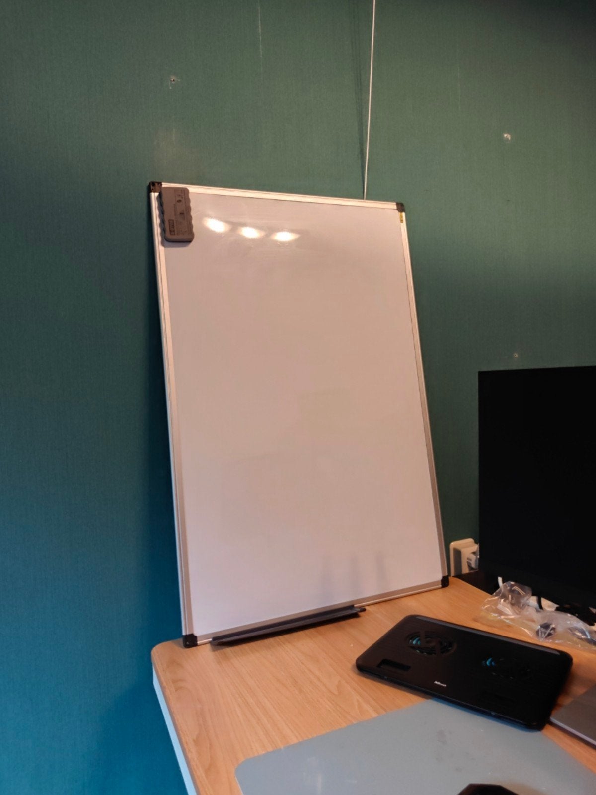 whiteboard, Ophalen, Gebruikt, Whiteboard