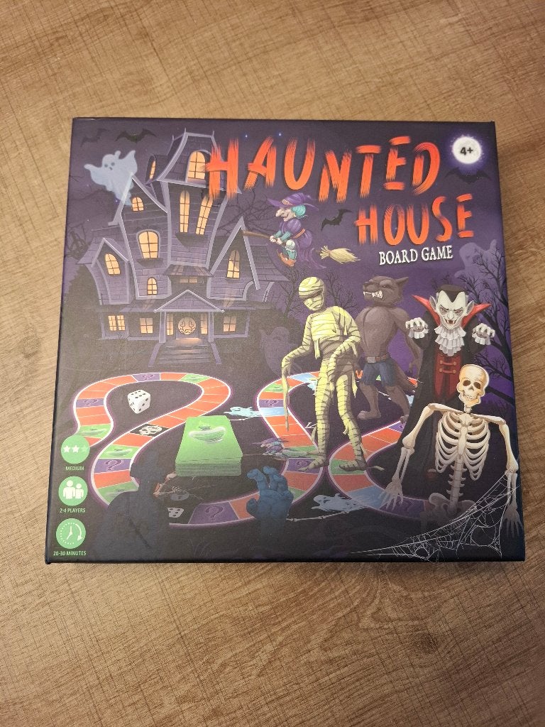 Bordspellen Haunted House en Europe Rally, Ophalen of Verzenden, Zo goed als nieuw
