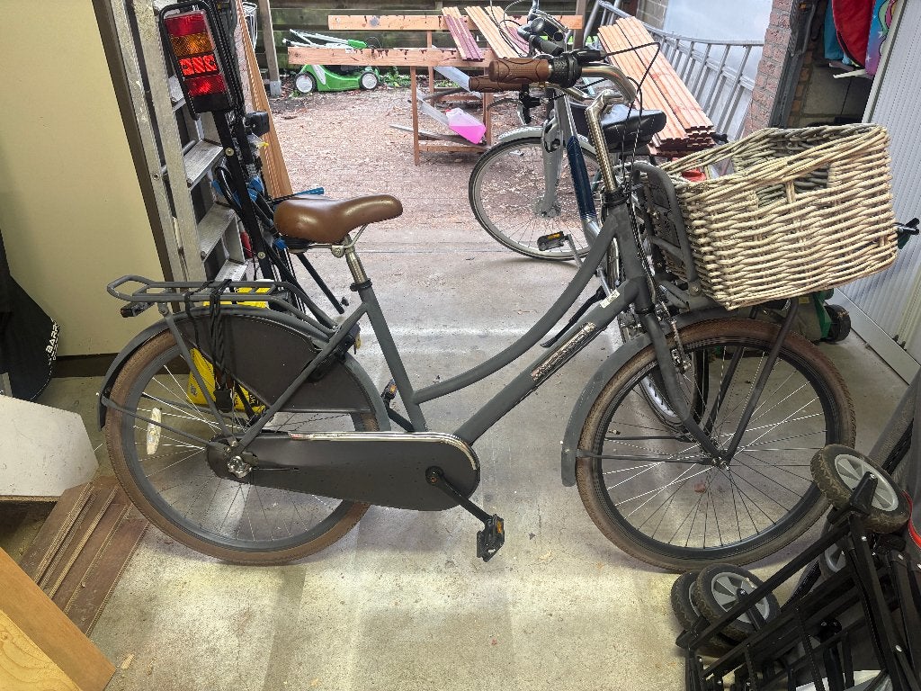 Popal Daily Dutch Basic+ N3 26inch Damen fiets., Gebruikt, Velgrem, Handrem, Popal