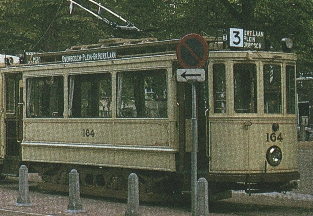 805307 Tram Den Haag 1979 HTM lijn 3  Onbeschreven, Ophalen of Verzenden, Gebruikt, Tram, Kaart of Prent