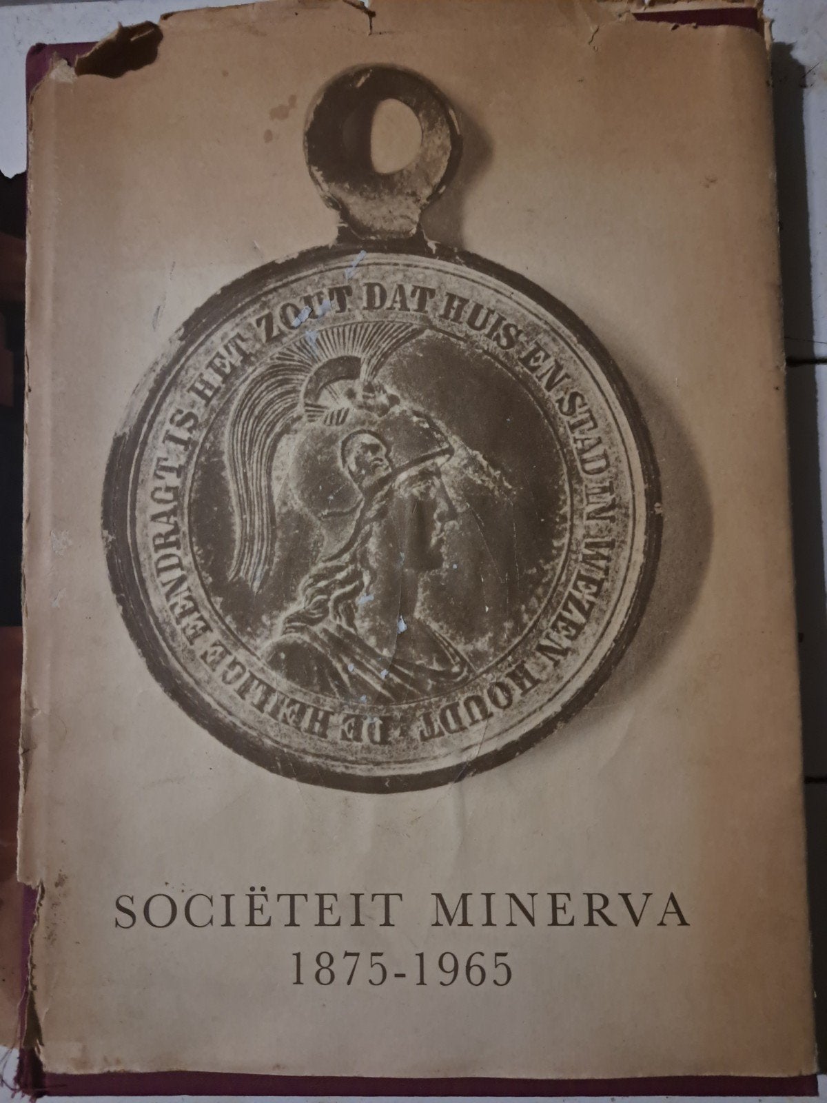 Gedenkboek Sociëteit Minerva 1875-1965, Ophalen of Verzenden, Commissie tot samenstelling van het Gedenkboek