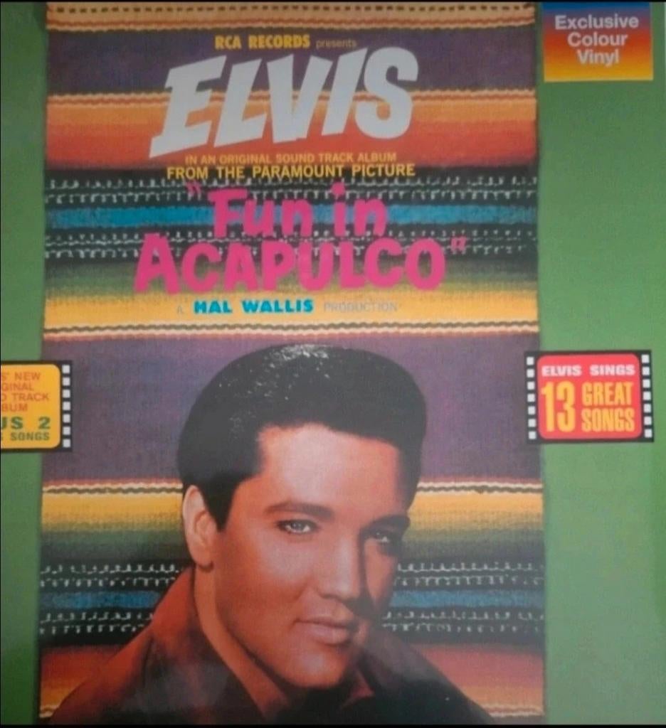 Elvis Presley, Fun in Acapulco, Cd's en Dvd's, Ophalen of Verzenden, Nieuw in verpakking, 12 inch