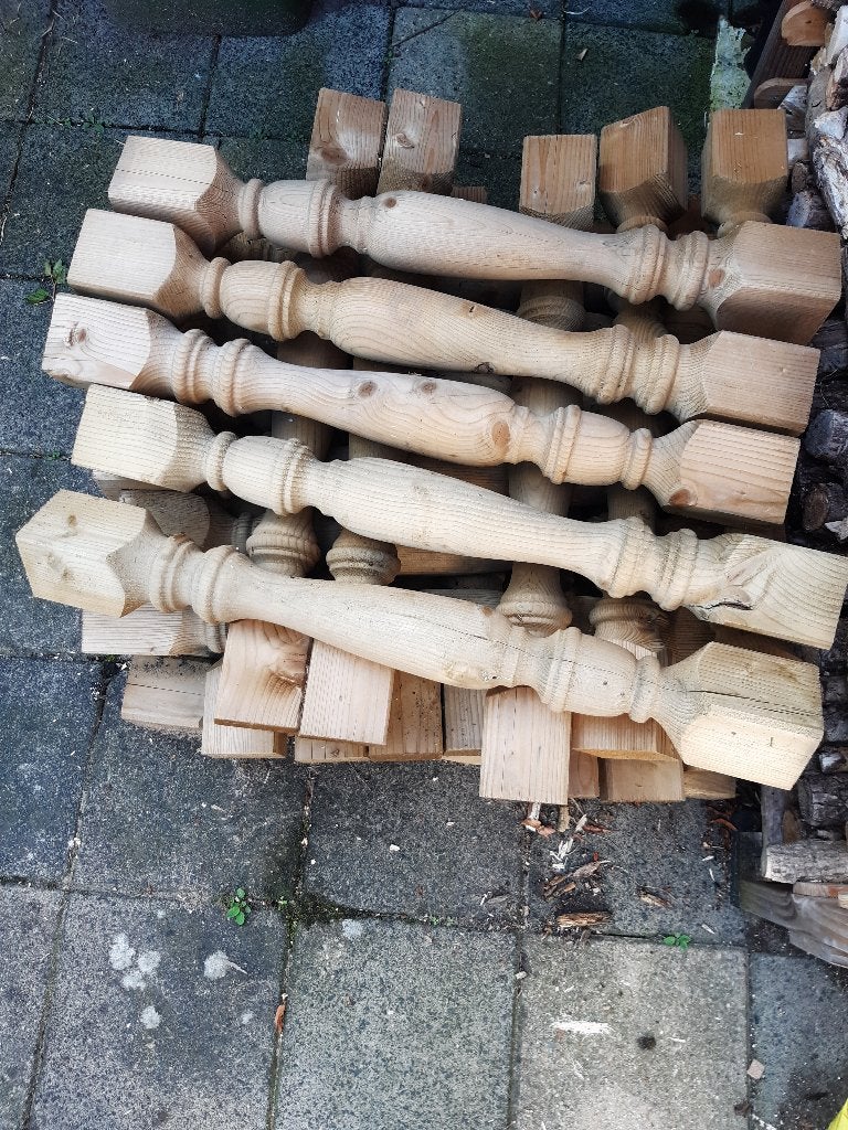 Gedraaide paaltjes, Ophalen, Zo goed als nieuw, Minder dan 180 cm, Palen