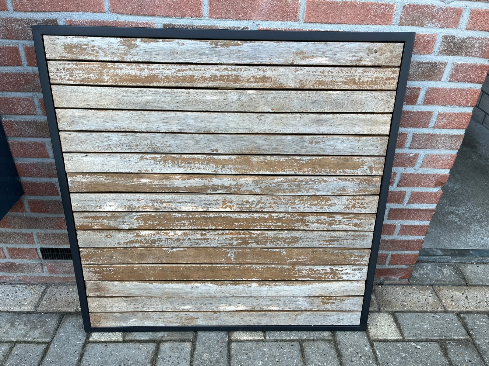 | Buiten Eettafel - Selvilla | 85 x 85 x 65 |, Ophalen, Gebruikt, Vierkant, Hout