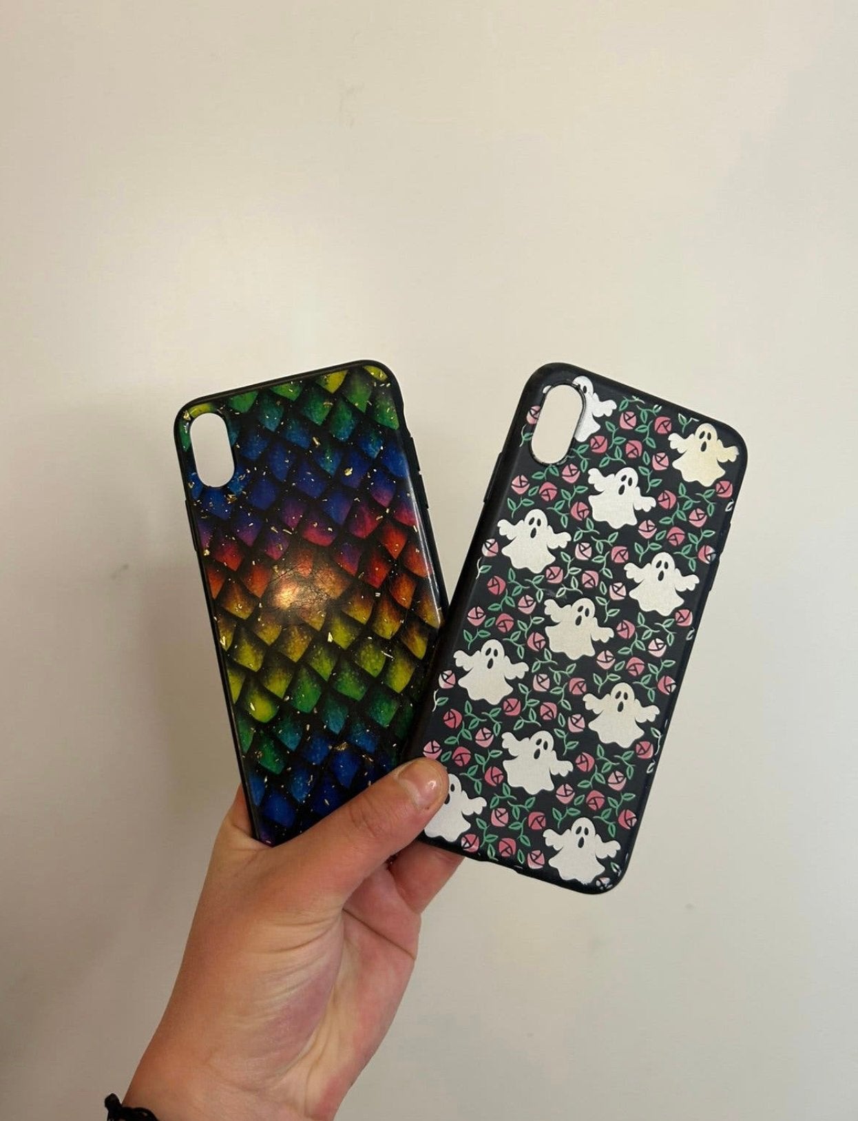 2 telefoonhoesjes | Iphone XS Max, Telecommunicatie, IPhone XS Max, Hoesje of Tasje, Ophalen of Verzenden, Gebruikt