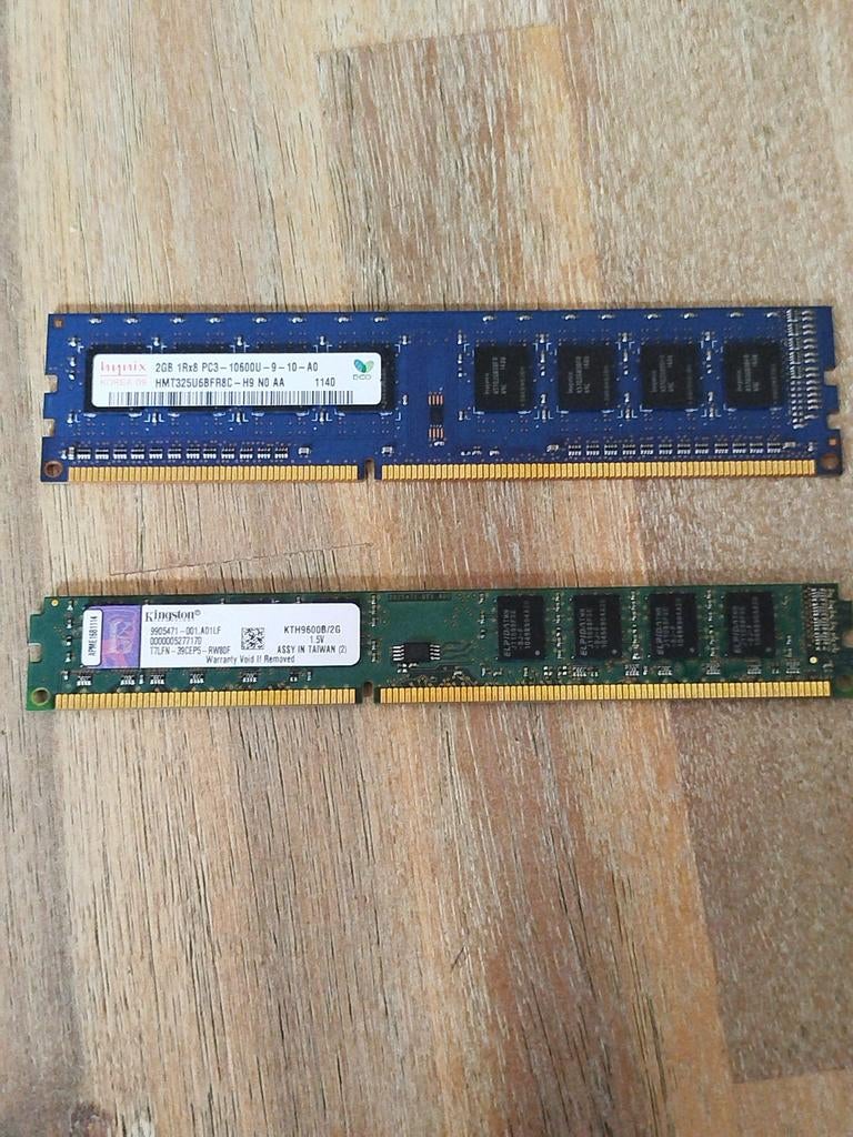 4gb DDR3 RAM geheugen kit 2x2gb, Ophalen, DDR3, Zo goed als nieuw, Desktop