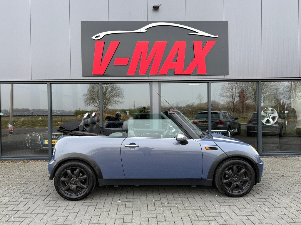 Mini Cabrio Cabriolet 1.6 Cooper Airco PDC Stoelverw ½Leder, Auto's, Voorwielaandrijving, Gebruikt, 4 cilinders, Cabriolet
