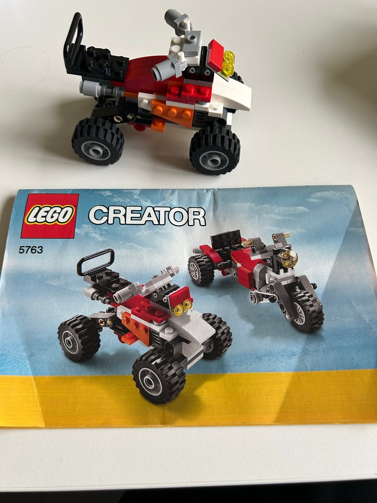 LEGO Creator 5763 Buggy / Quad / Motor (3-in-1), Ophalen of Verzenden, Zo goed als nieuw