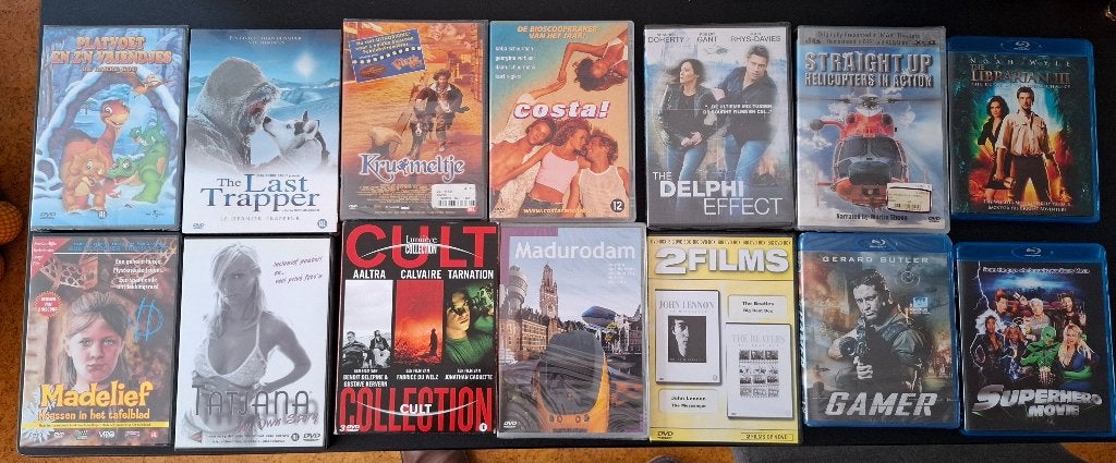 15 DVD's., Alle leeftijden, Ophalen of Verzenden, Zo goed als nieuw, Overige genres