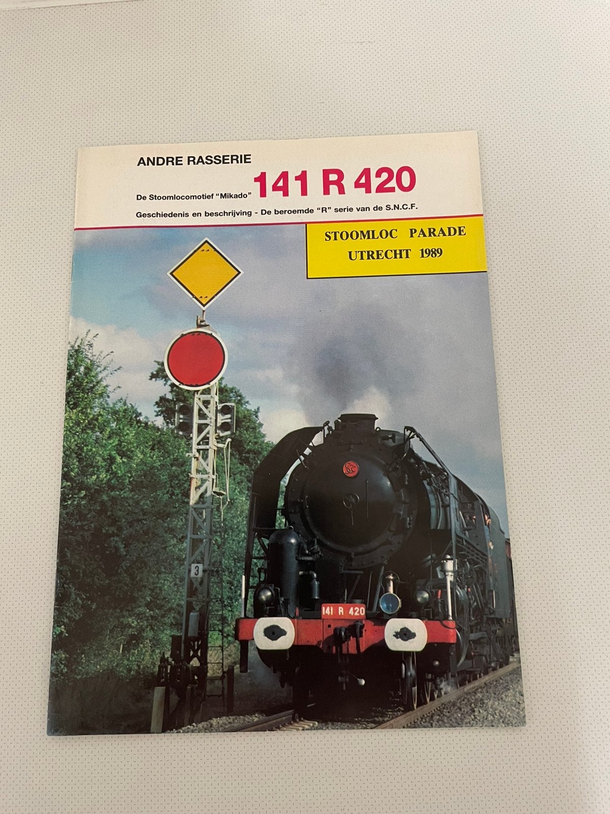 Boekje museumloc SNCF 141R420, Overige merken, Gelijkstroom of Wisselstroom, Zo goed als nieuw, Boek, Tijdschrift of Catalogus